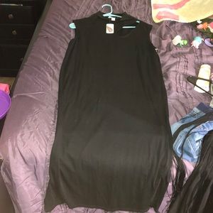 Long black dress